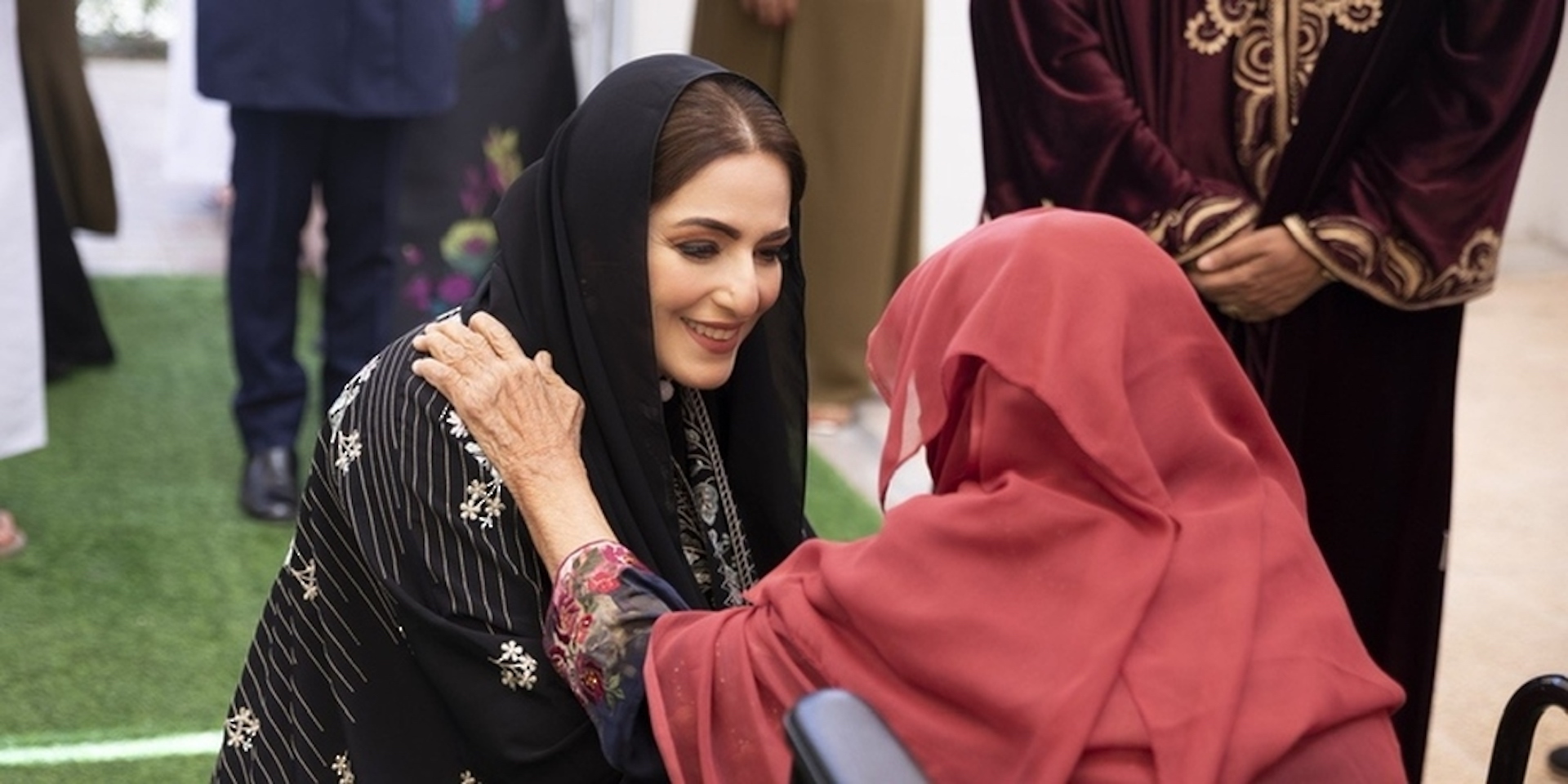 HH Lady Assayida visits the Social Welfare Home in Rustaq